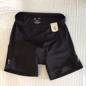 Xersion Bike Shorts High Rise Fitted, Anti-order, patted seat for comfort, XXL
